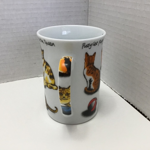 Paul Cardew 'Cat Tea’ Cat Porcelain Mug - 10 oz - English Village Tea 2010 - Picture 5 of 8